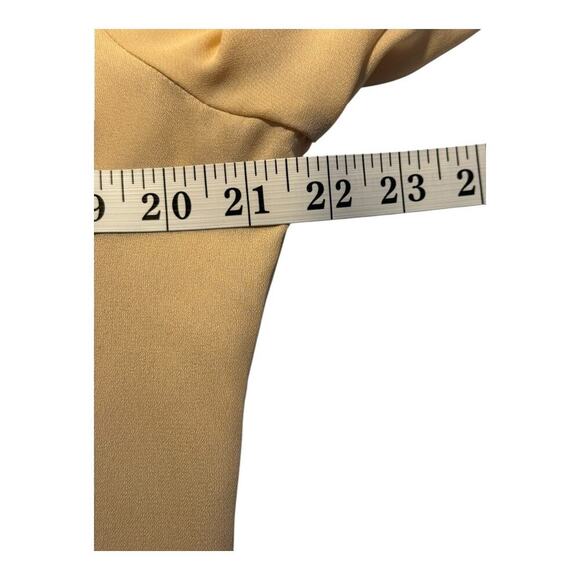 NEW Sami & Jo Women's‎ Beige Button-Up Blouse Large Roll-Tab Sleeves Casual NWT - Picture 5 of 7